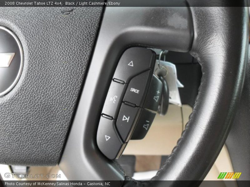 Black / Light Cashmere/Ebony 2008 Chevrolet Tahoe LTZ 4x4