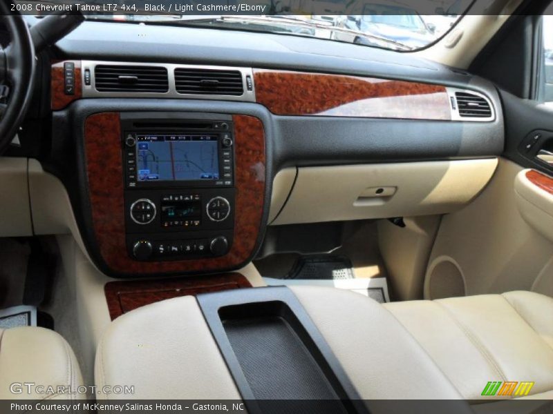 Black / Light Cashmere/Ebony 2008 Chevrolet Tahoe LTZ 4x4