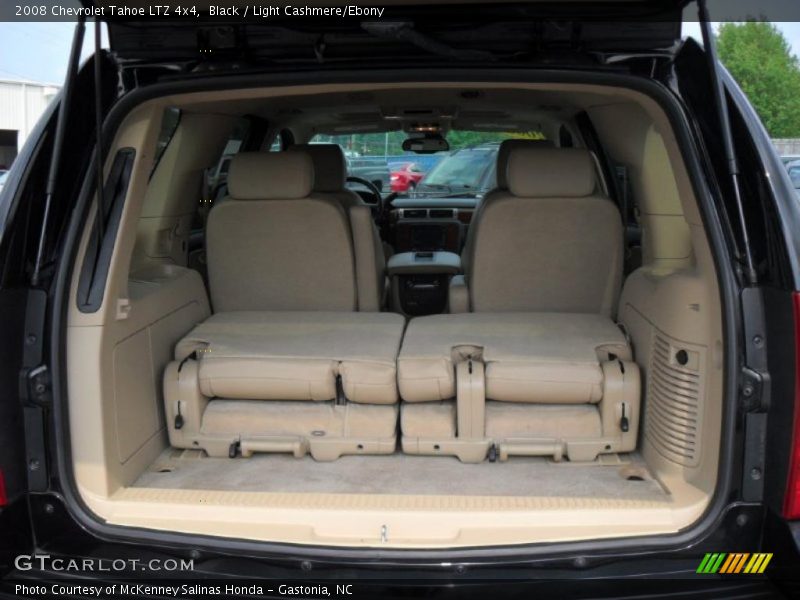 Black / Light Cashmere/Ebony 2008 Chevrolet Tahoe LTZ 4x4