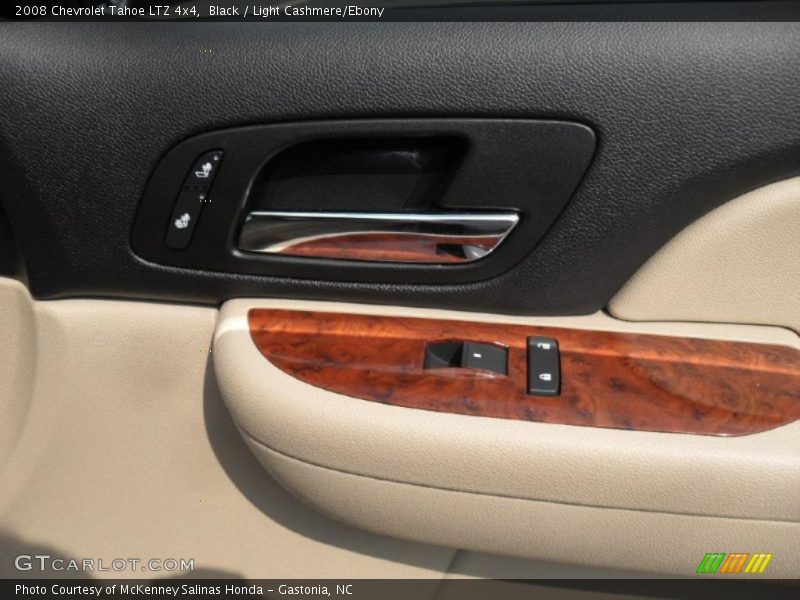 Black / Light Cashmere/Ebony 2008 Chevrolet Tahoe LTZ 4x4
