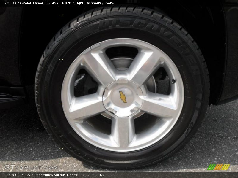 Black / Light Cashmere/Ebony 2008 Chevrolet Tahoe LTZ 4x4