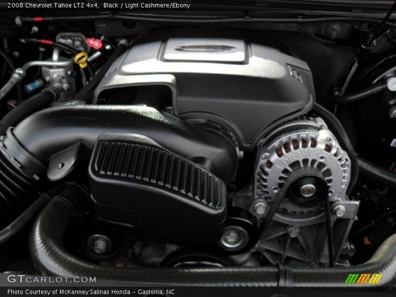 Black / Light Cashmere/Ebony 2008 Chevrolet Tahoe LTZ 4x4