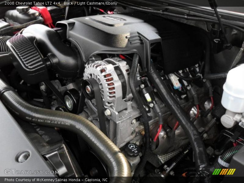 Black / Light Cashmere/Ebony 2008 Chevrolet Tahoe LTZ 4x4