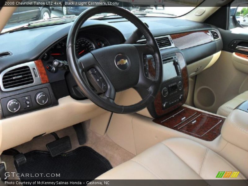 Black / Light Cashmere/Ebony 2008 Chevrolet Tahoe LTZ 4x4