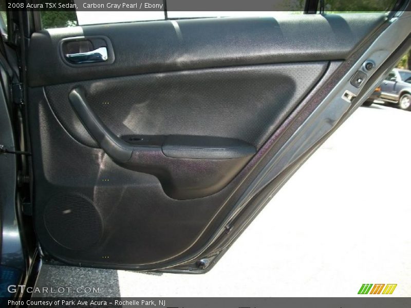 Carbon Gray Pearl / Ebony 2008 Acura TSX Sedan