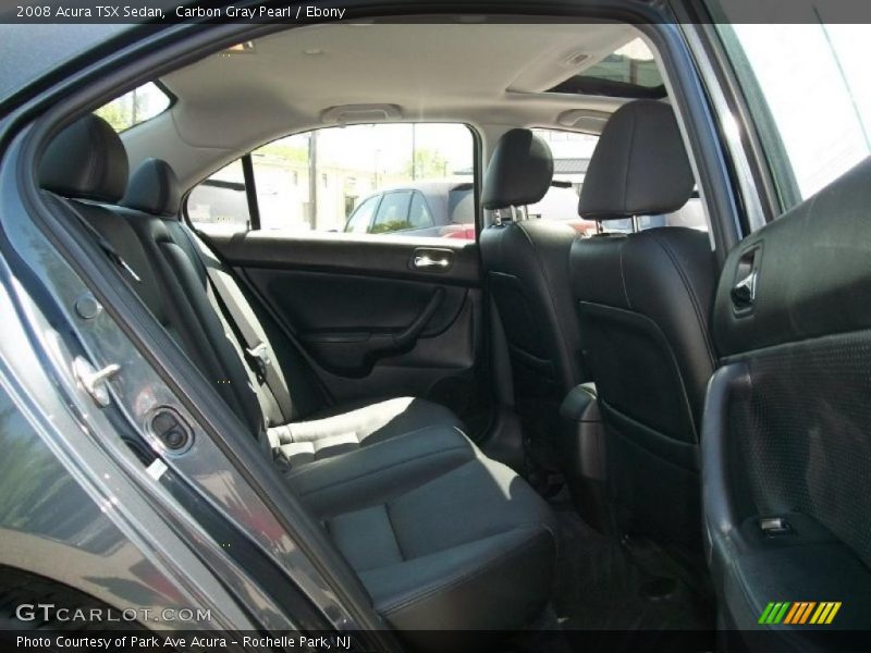 Carbon Gray Pearl / Ebony 2008 Acura TSX Sedan