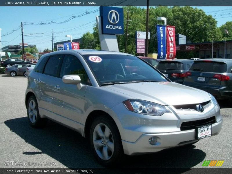Palladium Metallic / Ebony 2009 Acura RDX SH-AWD