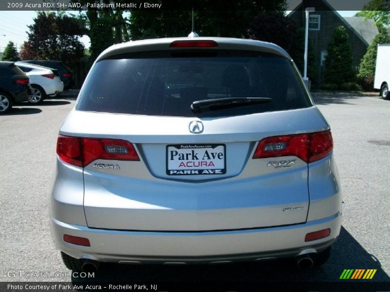 Palladium Metallic / Ebony 2009 Acura RDX SH-AWD