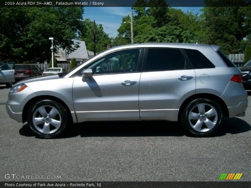Palladium Metallic / Ebony 2009 Acura RDX SH-AWD