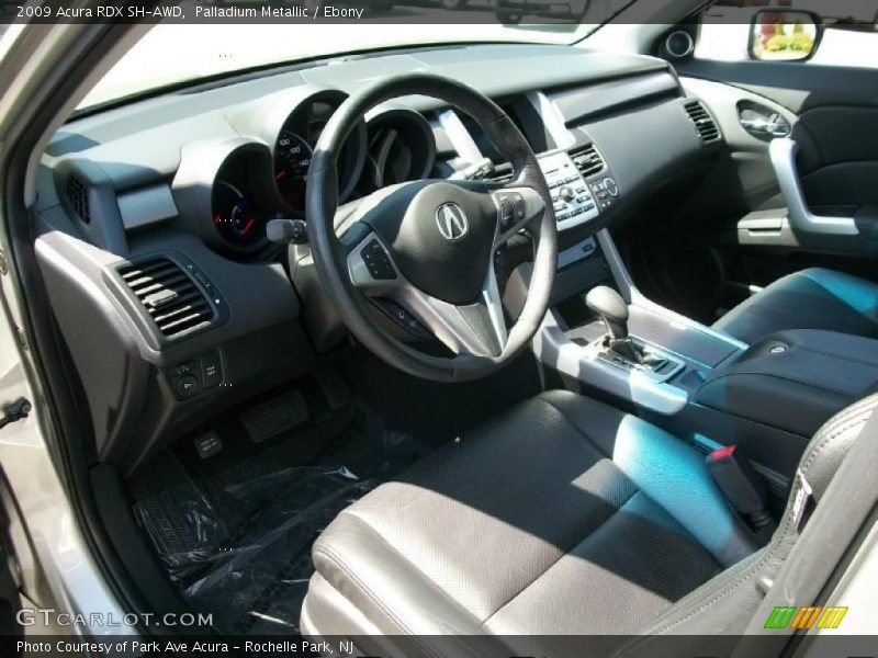 Palladium Metallic / Ebony 2009 Acura RDX SH-AWD