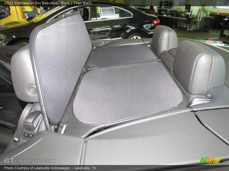  2012 Eos Executive Titan Black Interior
