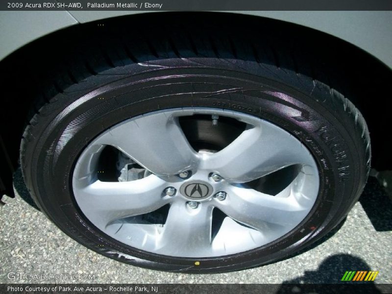 Palladium Metallic / Ebony 2009 Acura RDX SH-AWD