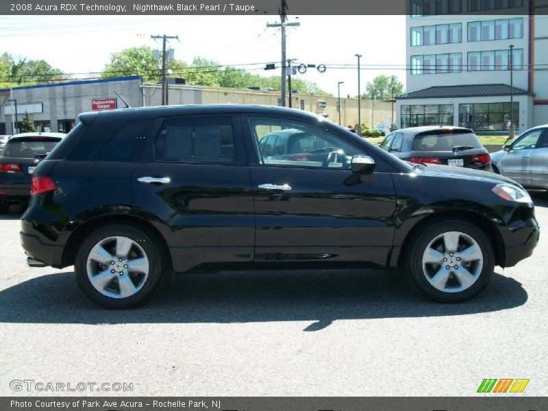 Nighthawk Black Pearl / Taupe 2008 Acura RDX Technology