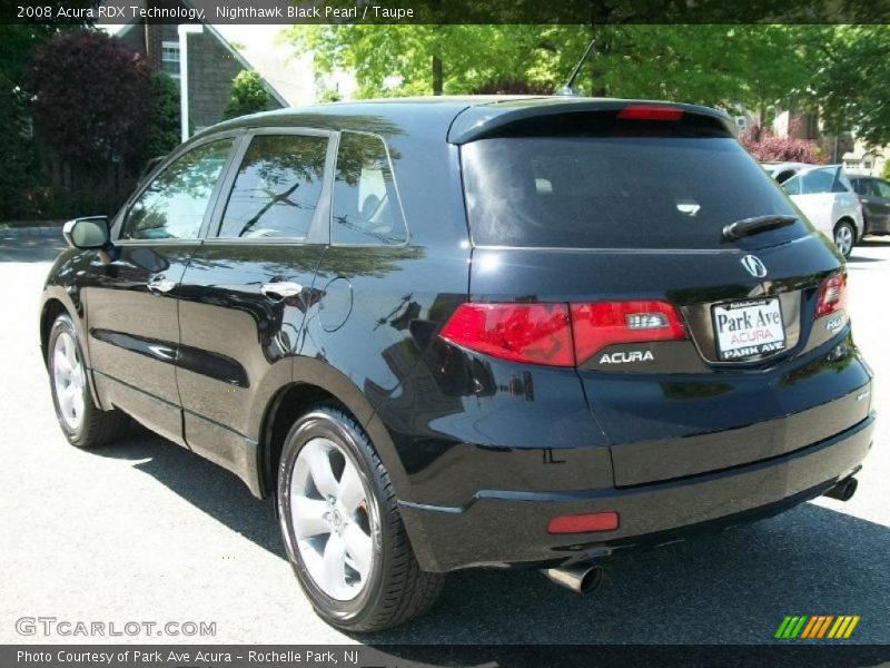 Nighthawk Black Pearl / Taupe 2008 Acura RDX Technology