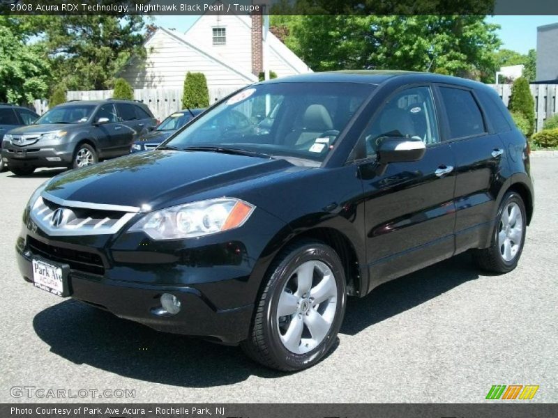 Nighthawk Black Pearl / Taupe 2008 Acura RDX Technology