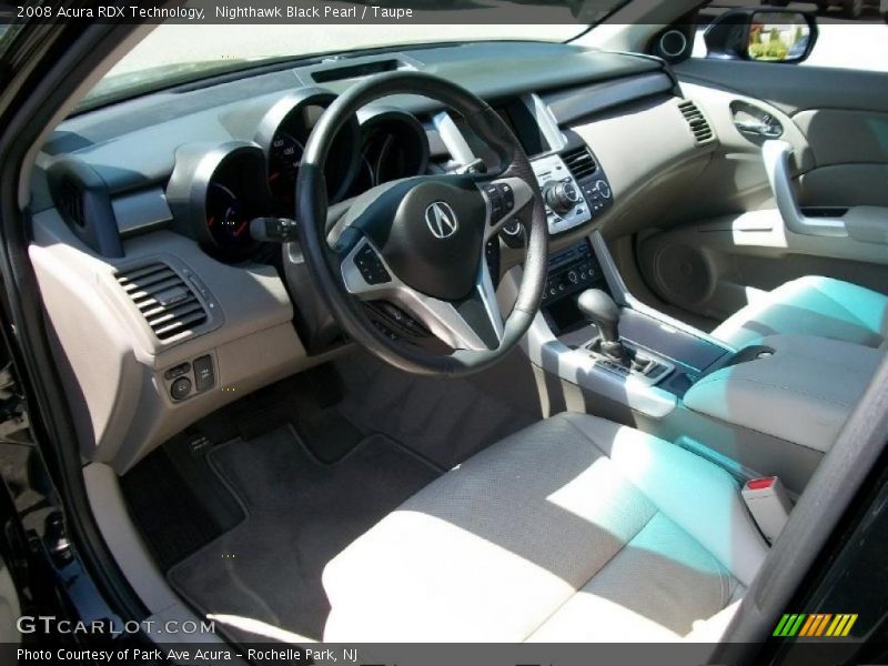 Nighthawk Black Pearl / Taupe 2008 Acura RDX Technology