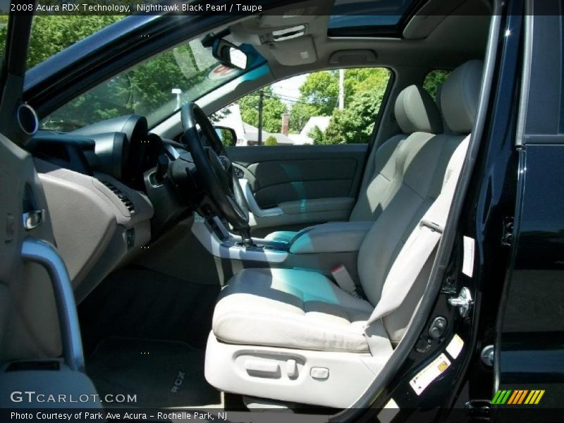 Nighthawk Black Pearl / Taupe 2008 Acura RDX Technology