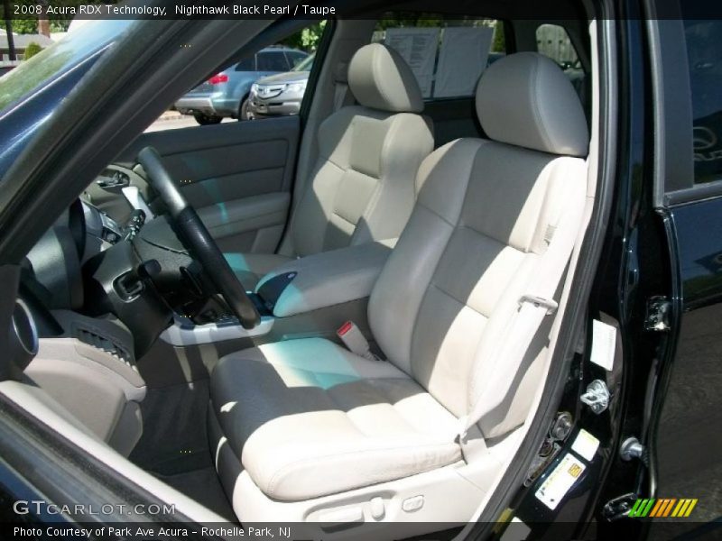 Nighthawk Black Pearl / Taupe 2008 Acura RDX Technology