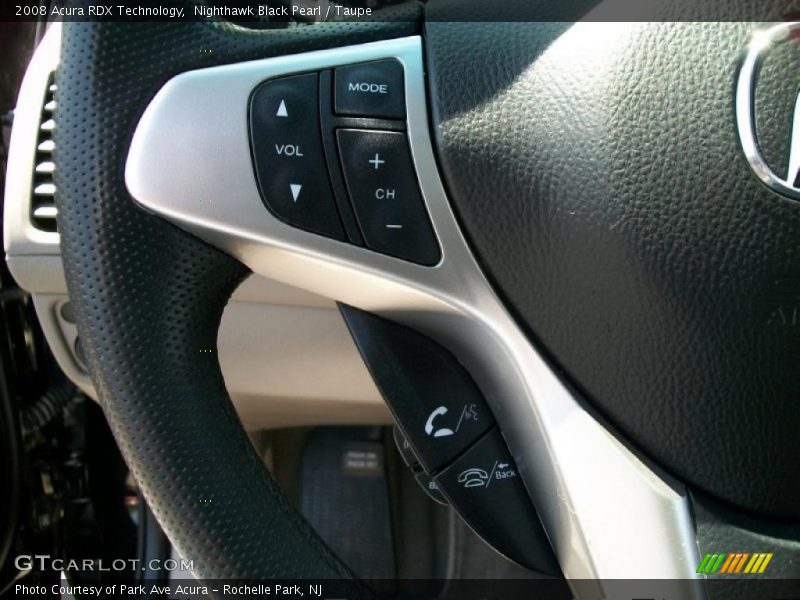 Nighthawk Black Pearl / Taupe 2008 Acura RDX Technology