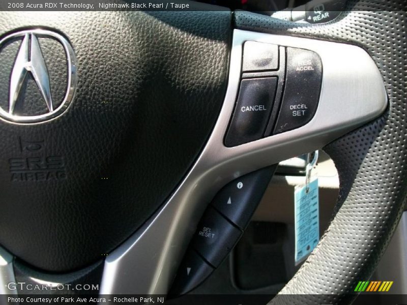 Nighthawk Black Pearl / Taupe 2008 Acura RDX Technology