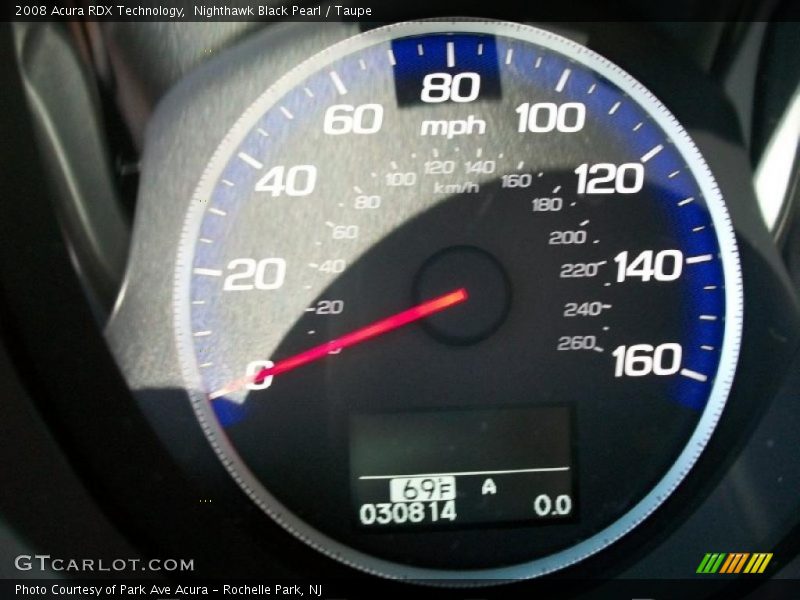 Nighthawk Black Pearl / Taupe 2008 Acura RDX Technology