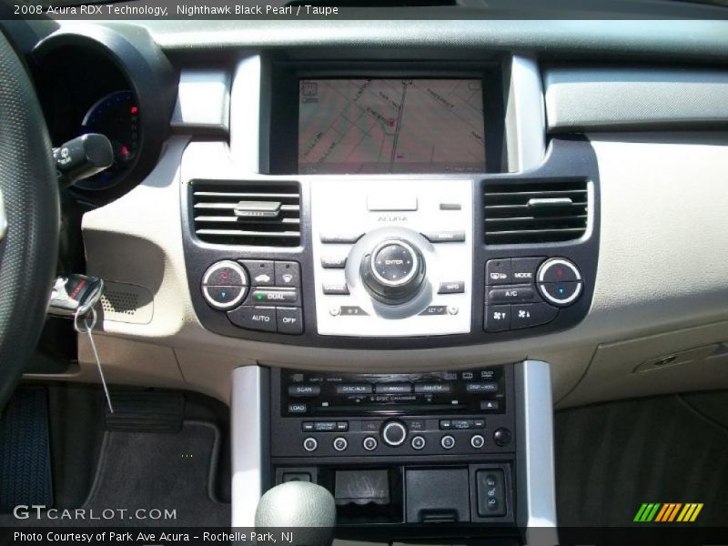 Nighthawk Black Pearl / Taupe 2008 Acura RDX Technology