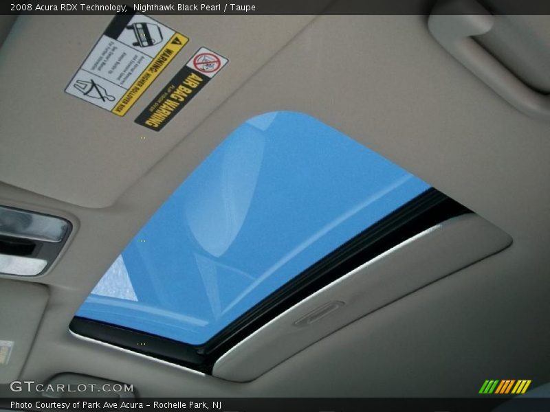 Nighthawk Black Pearl / Taupe 2008 Acura RDX Technology