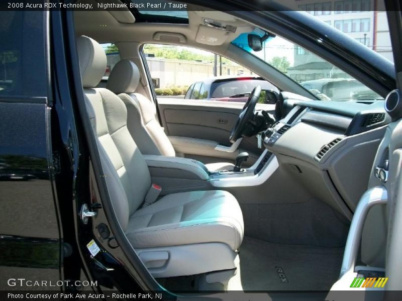Nighthawk Black Pearl / Taupe 2008 Acura RDX Technology