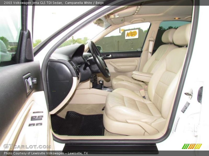  2003 Jetta GLS TDI Sedan Beige Interior