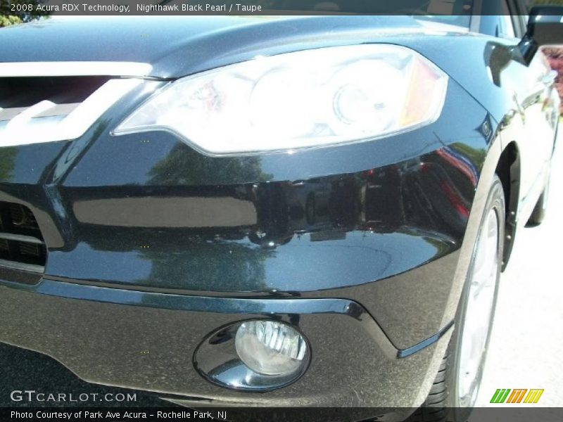 Nighthawk Black Pearl / Taupe 2008 Acura RDX Technology
