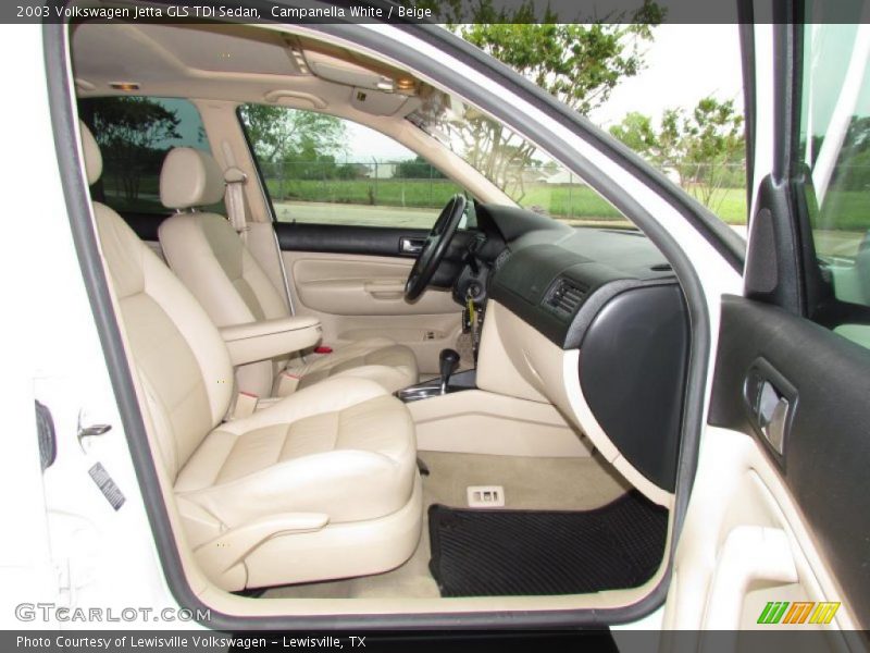  2003 Jetta GLS TDI Sedan Beige Interior