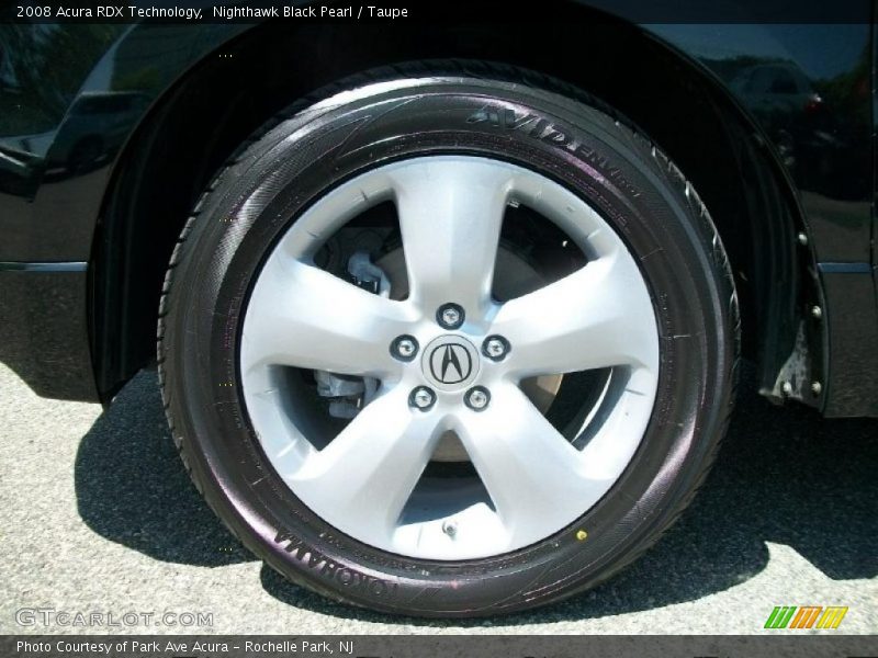 Nighthawk Black Pearl / Taupe 2008 Acura RDX Technology
