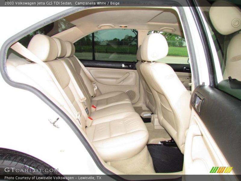  2003 Jetta GLS TDI Sedan Beige Interior