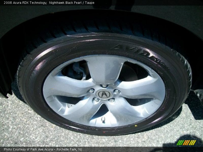 Nighthawk Black Pearl / Taupe 2008 Acura RDX Technology