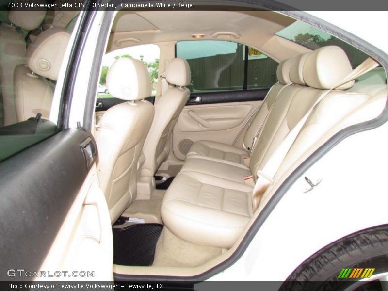  2003 Jetta GLS TDI Sedan Beige Interior