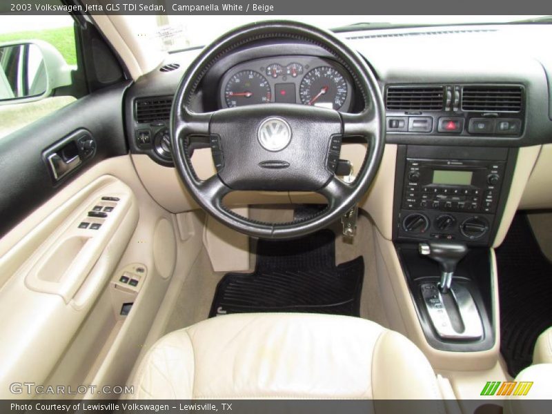 Dashboard of 2003 Jetta GLS TDI Sedan