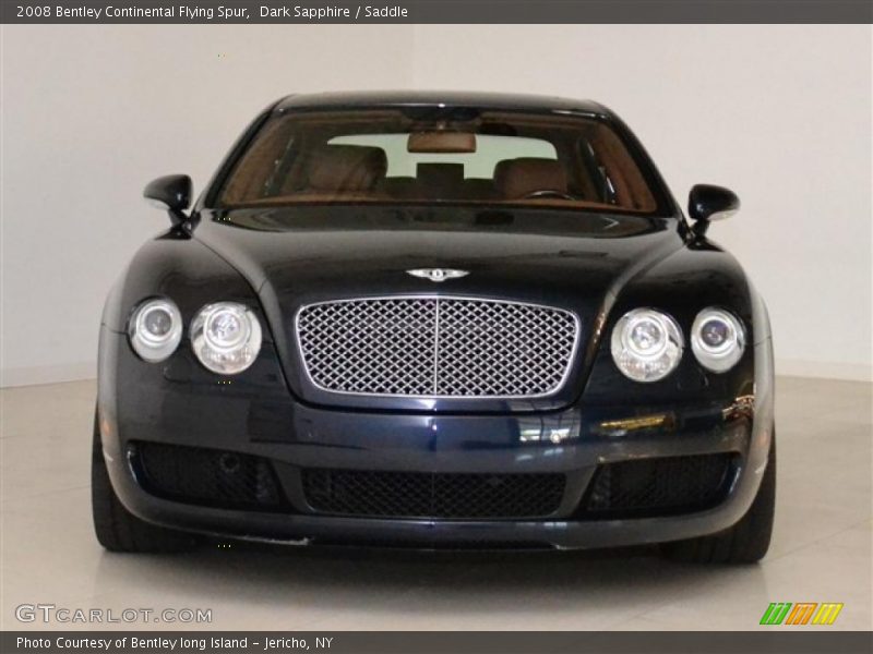 Dark Sapphire / Saddle 2008 Bentley Continental Flying Spur