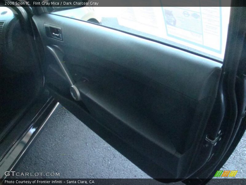 Flint Gray Mica / Dark Charcoal Gray 2008 Scion tC