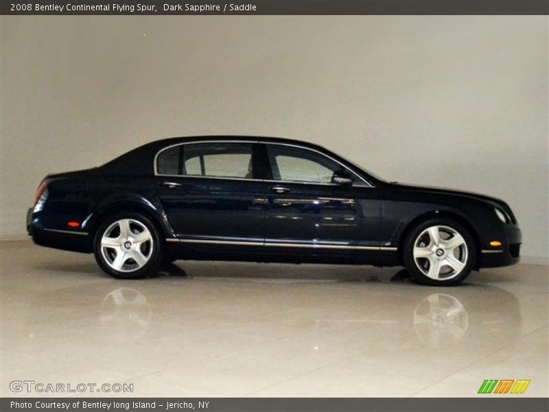 Dark Sapphire / Saddle 2008 Bentley Continental Flying Spur