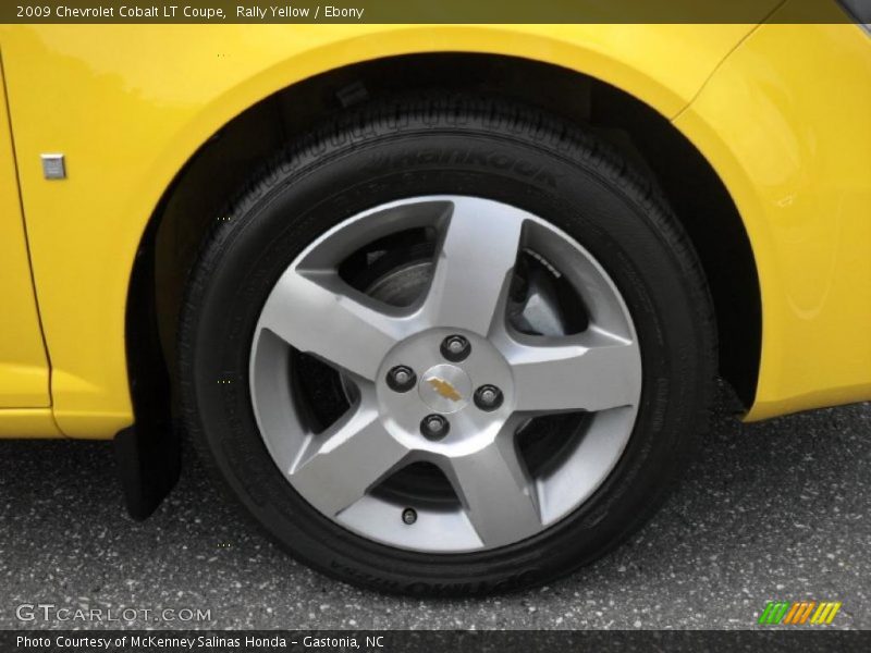 Rally Yellow / Ebony 2009 Chevrolet Cobalt LT Coupe