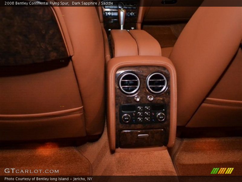 Dark Sapphire / Saddle 2008 Bentley Continental Flying Spur