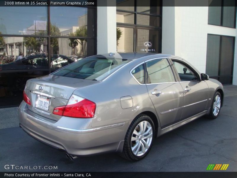 Platinum Graphite / Stone 2008 Infiniti M 35 Sedan