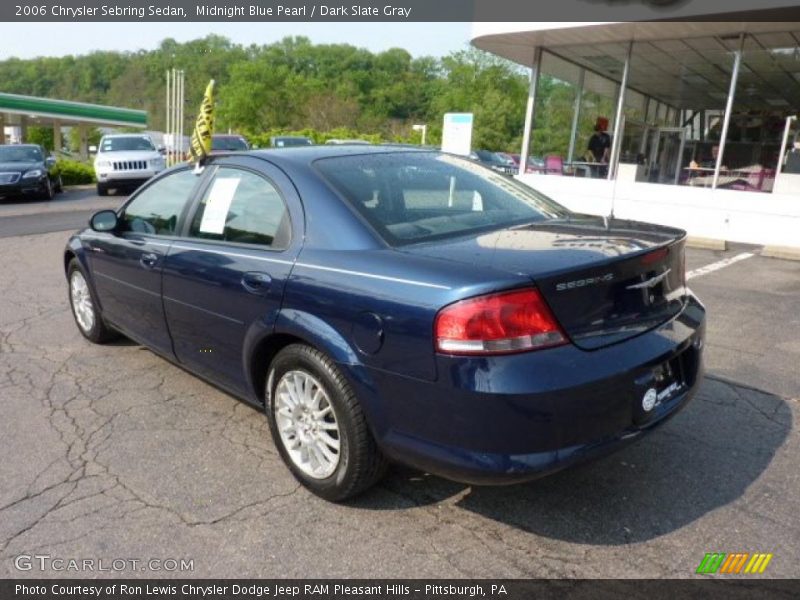 Midnight Blue Pearl / Dark Slate Gray 2006 Chrysler Sebring Sedan