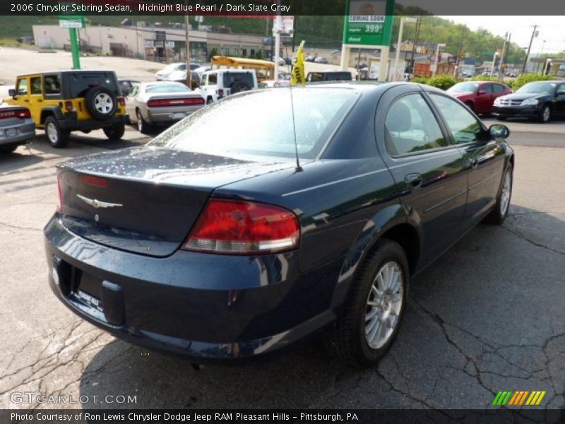 Midnight Blue Pearl / Dark Slate Gray 2006 Chrysler Sebring Sedan