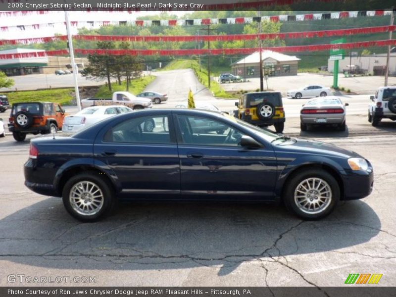 Midnight Blue Pearl / Dark Slate Gray 2006 Chrysler Sebring Sedan