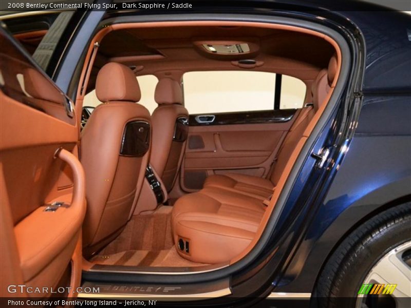  2008 Continental Flying Spur  Saddle Interior