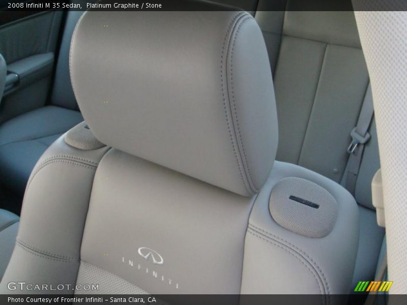 Platinum Graphite / Stone 2008 Infiniti M 35 Sedan