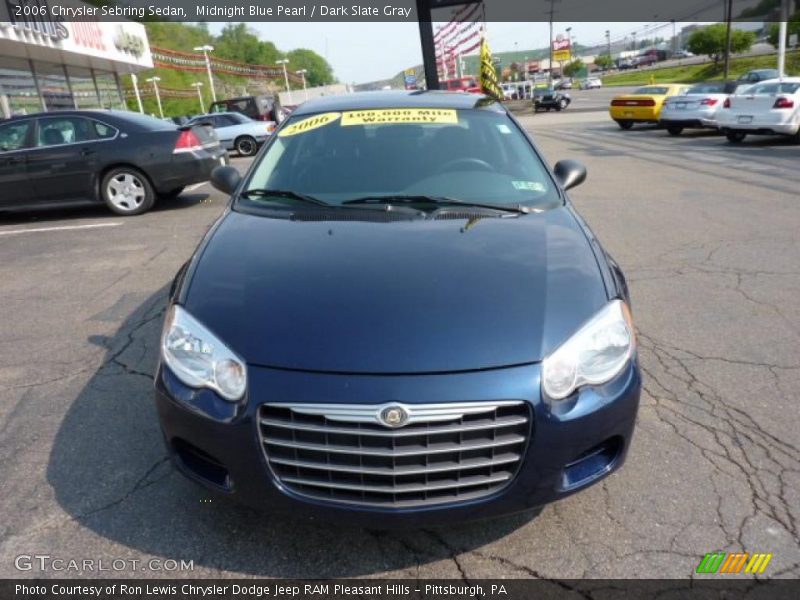 Midnight Blue Pearl / Dark Slate Gray 2006 Chrysler Sebring Sedan