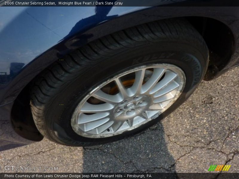 Midnight Blue Pearl / Dark Slate Gray 2006 Chrysler Sebring Sedan