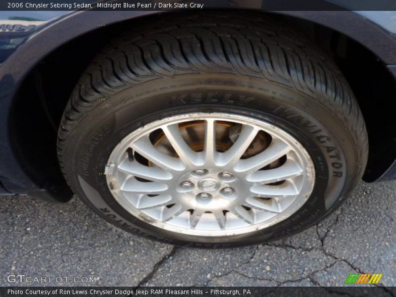 Midnight Blue Pearl / Dark Slate Gray 2006 Chrysler Sebring Sedan